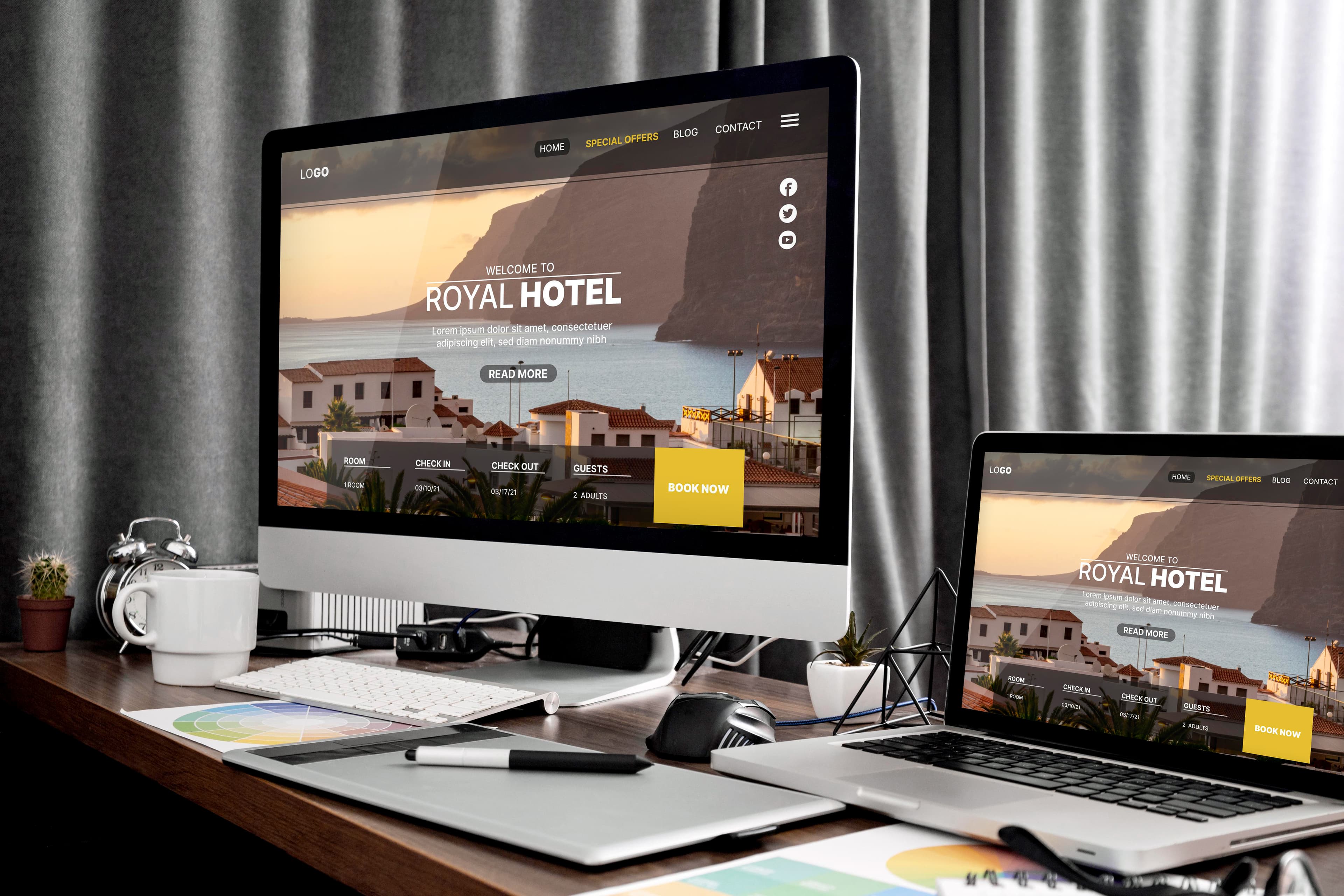 Website Design example