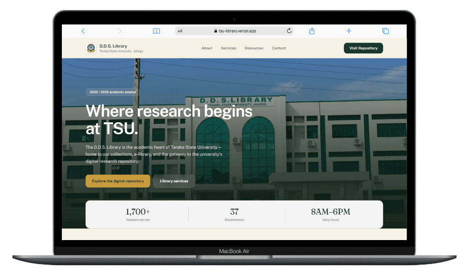 D.D.S Library — TSU Digital Research Repository