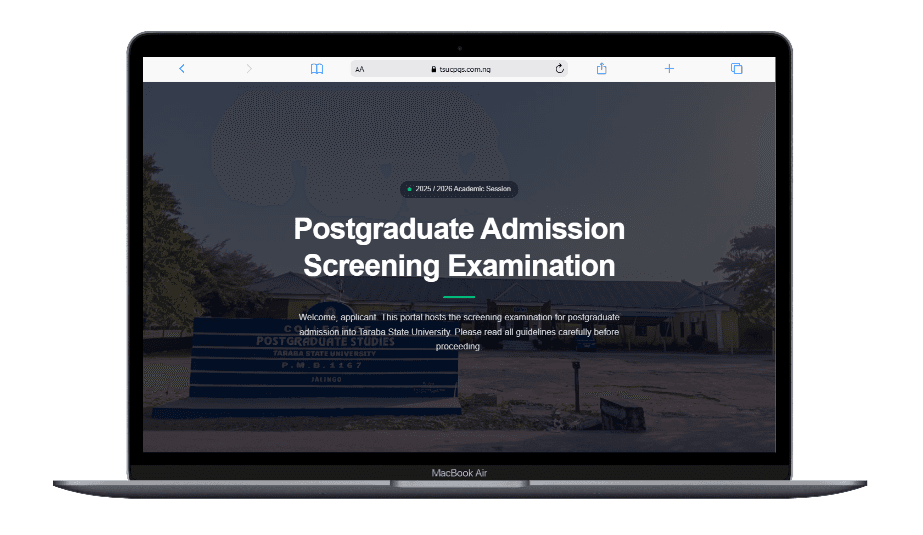 TSU Postgraduate Screening Portal
